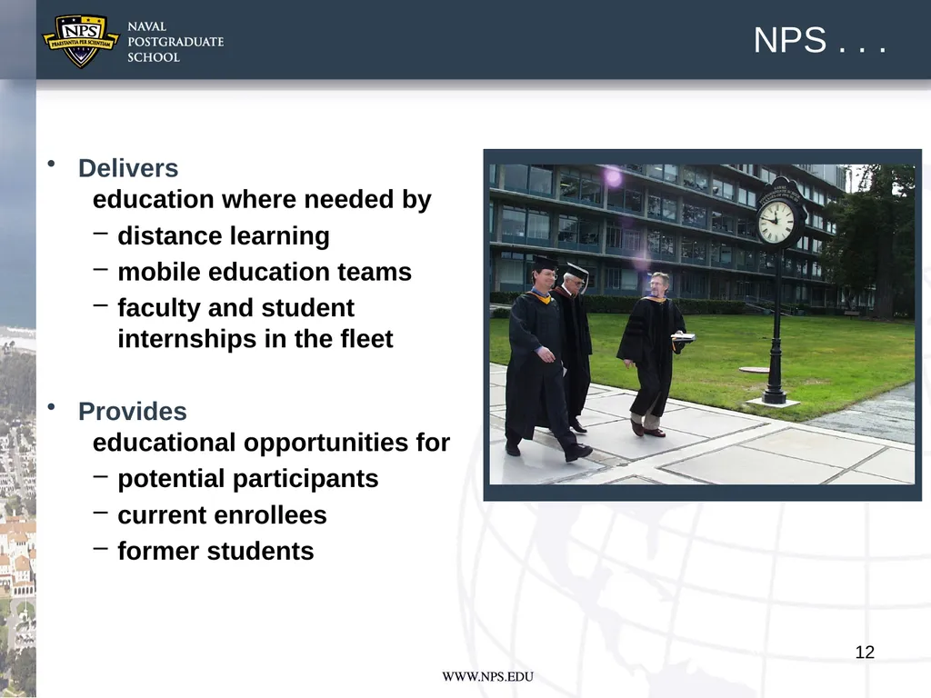 Command Brief Winter (2nd) Quarter Academic Year - slide 12 of 19