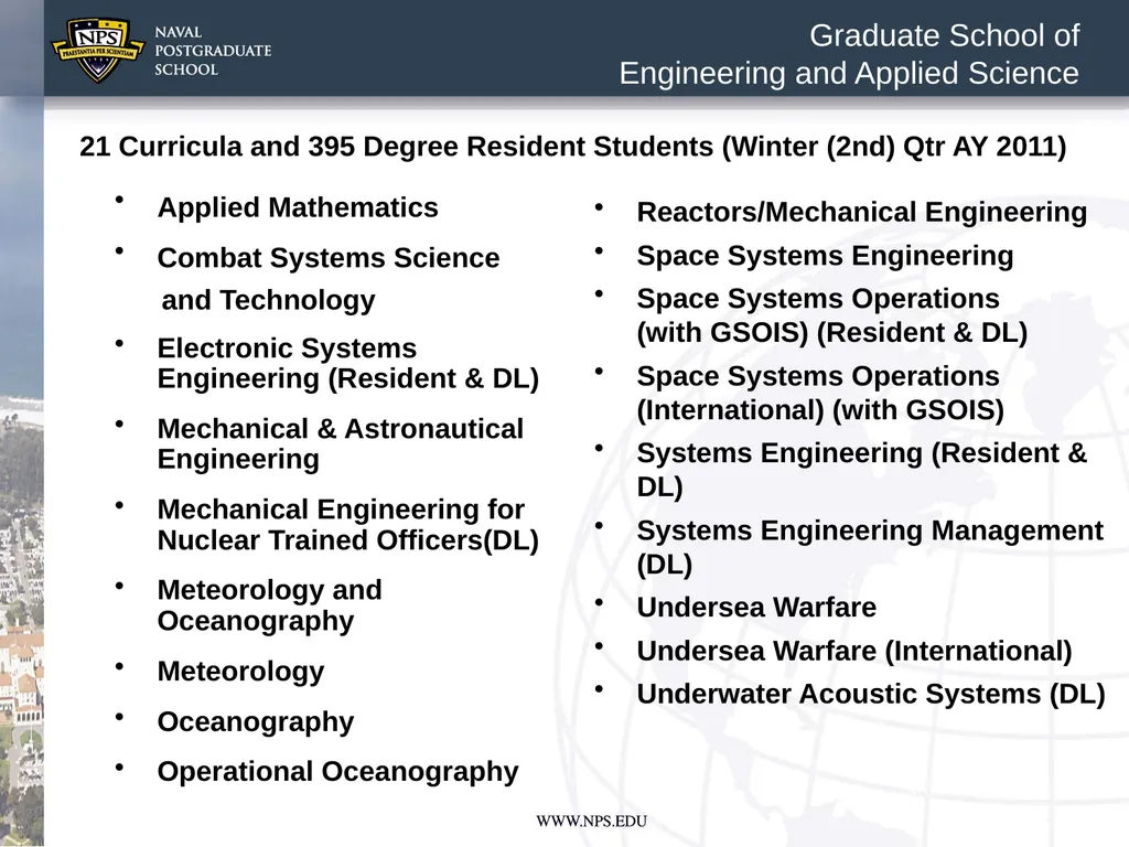 Command Brief Winter (2nd) Quarter Academic Year - slide 8 of 19