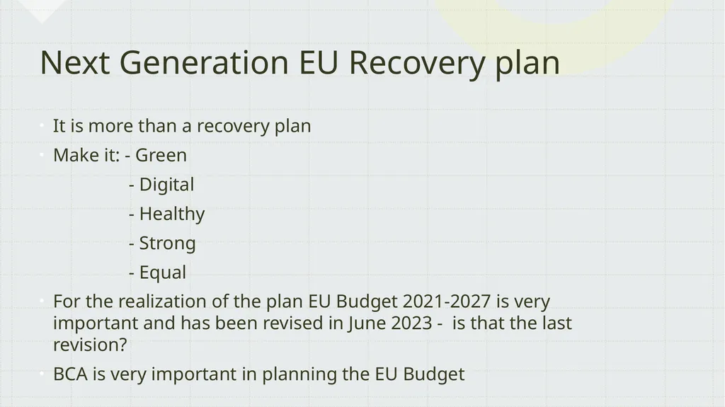 THE INFLUENCE OF THE BENEFIT-COST ANALYSIS ON - slide 14 of 16
