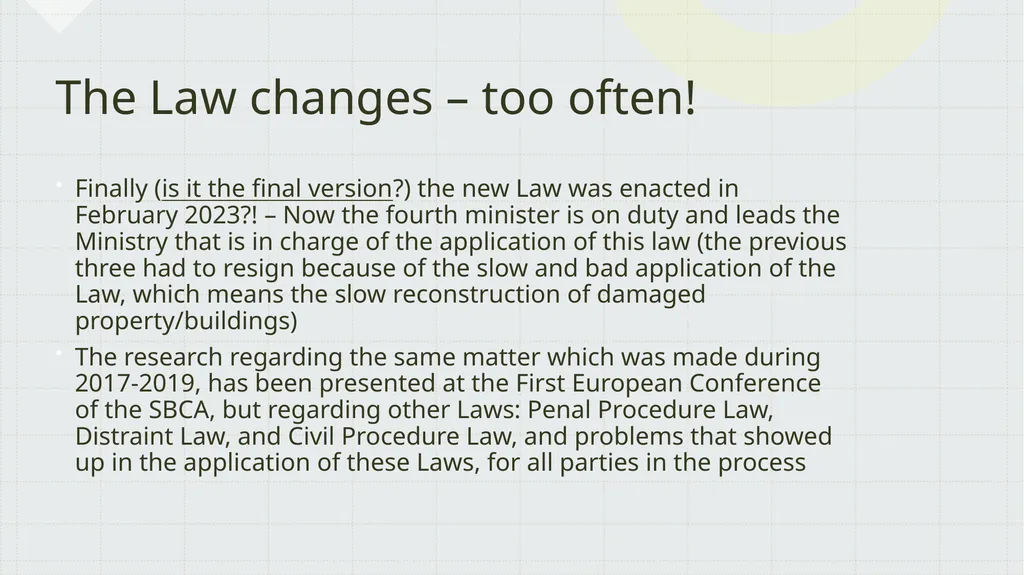 THE INFLUENCE OF THE BENEFIT-COST ANALYSIS ON - slide 10 of 16