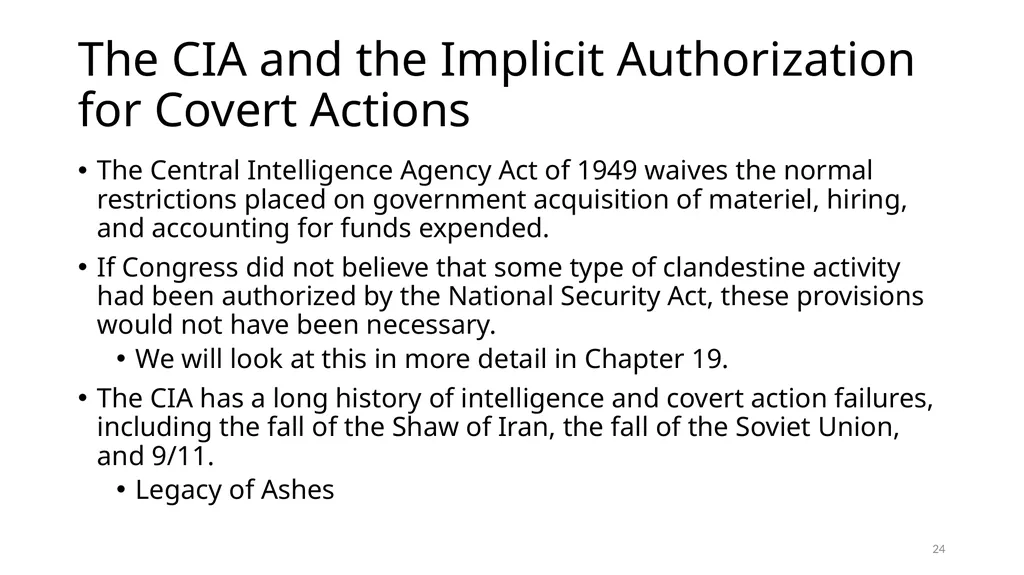 Chapter 17 Introducing Intelligence Basic - slide 24 of 68