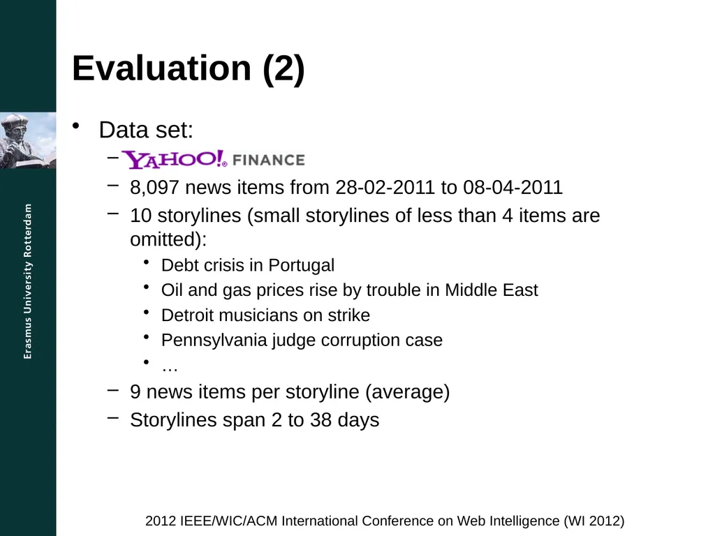 A Comparison Study for Novelty Control Mechanisms - slide 10 of 14