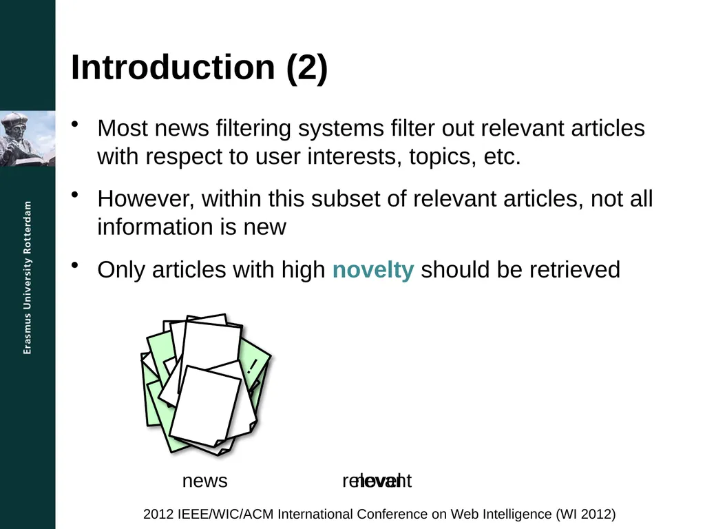A Comparison Study for Novelty Control Mechanisms - slide 3 of 14