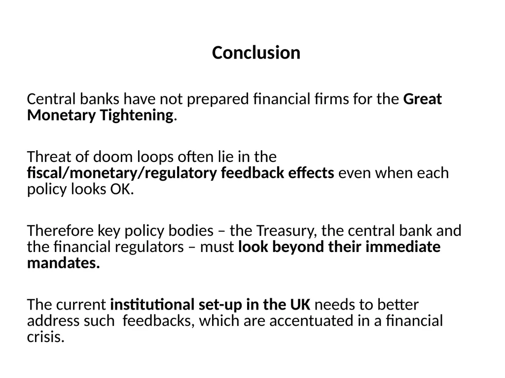 Market doom loops Philip Turner* TUC conference - slide 14 of 15