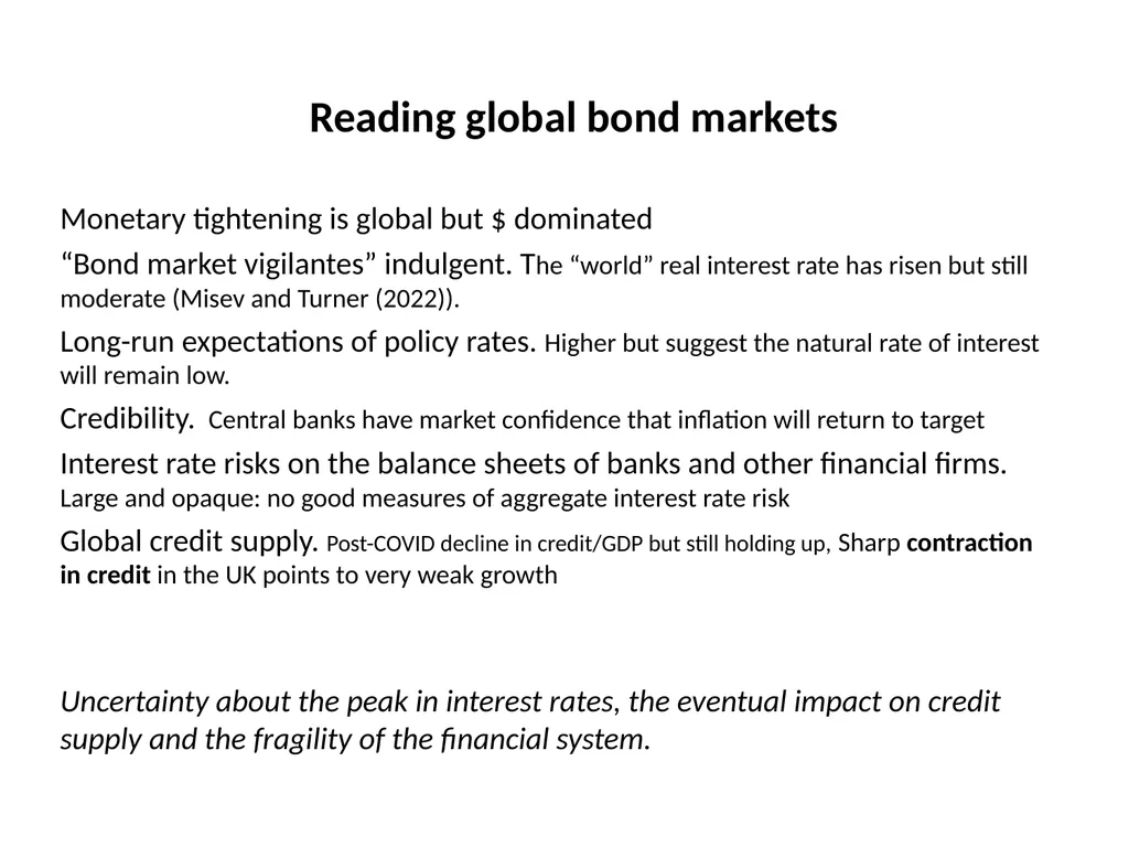 Market doom loops Philip Turner* TUC conference - slide 12 of 15