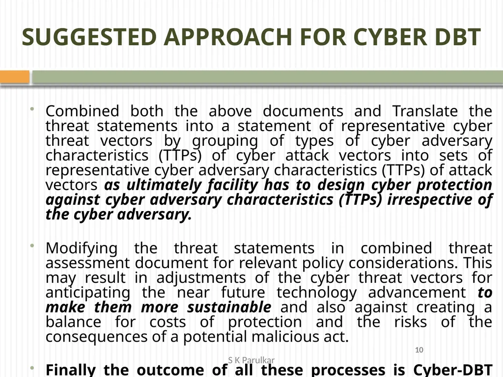 Methodologies and approaches useful for Cyber - slide 10 of 17