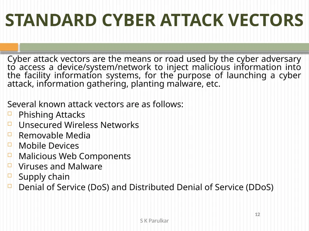 Methodologies and approaches useful for Cyber - slide 12 of 17