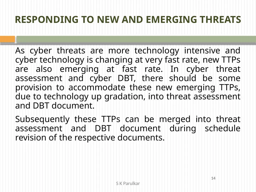 Methodologies and approaches useful for Cyber - slide 14 of 17
