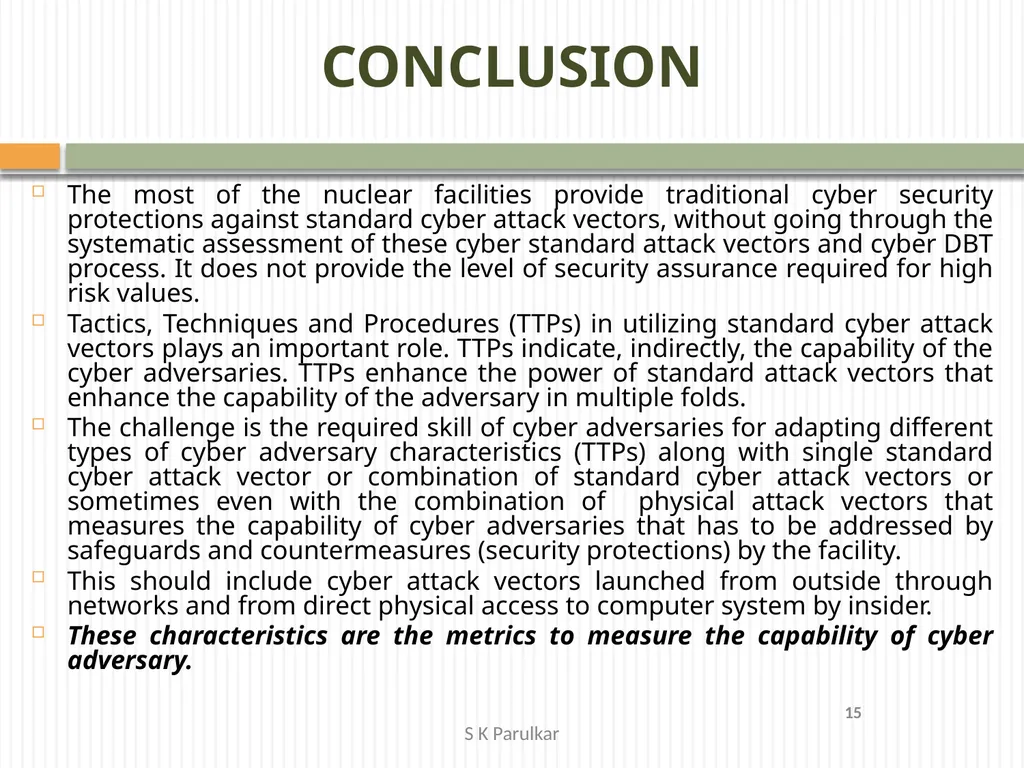 Methodologies and approaches useful for Cyber - slide 15 of 17