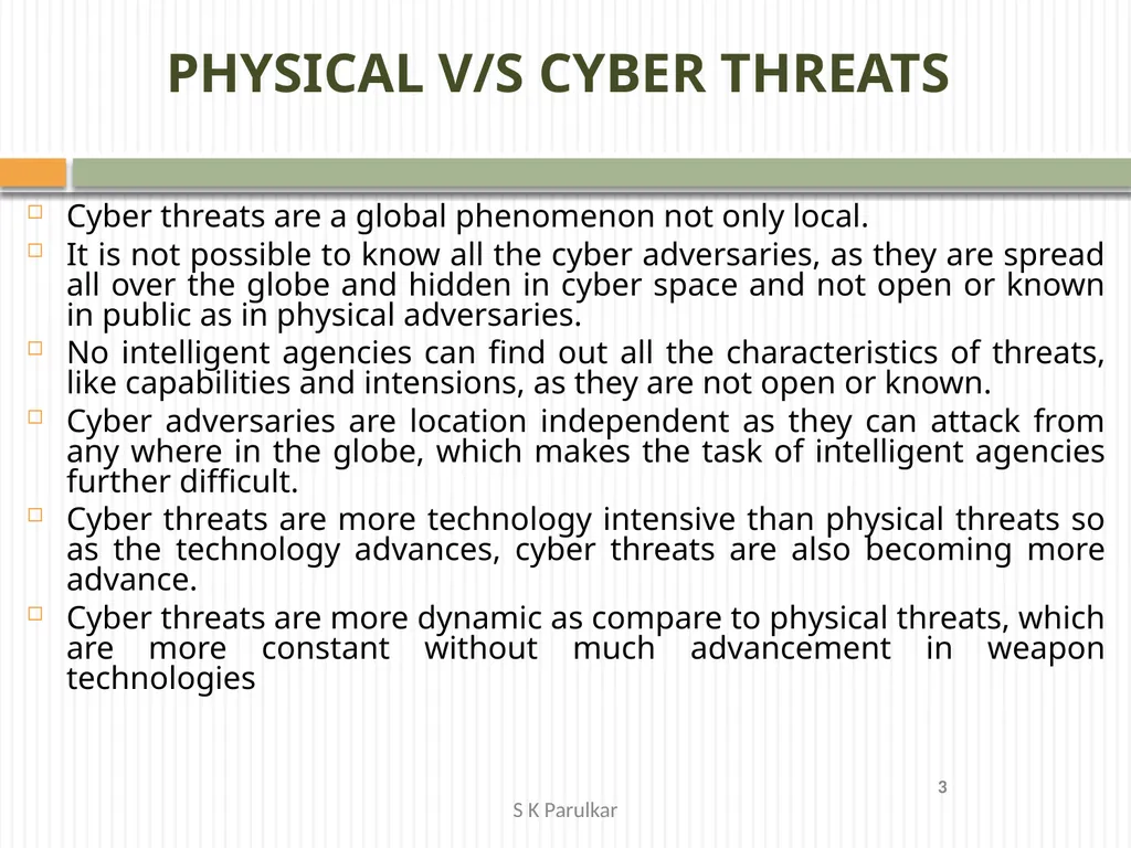 Methodologies and approaches useful for Cyber - slide 3 of 17