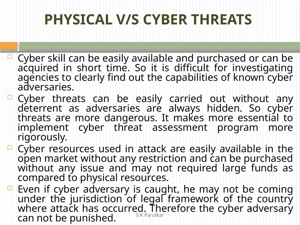 Methodologies and approaches useful for Cyber - slide 4 of 17