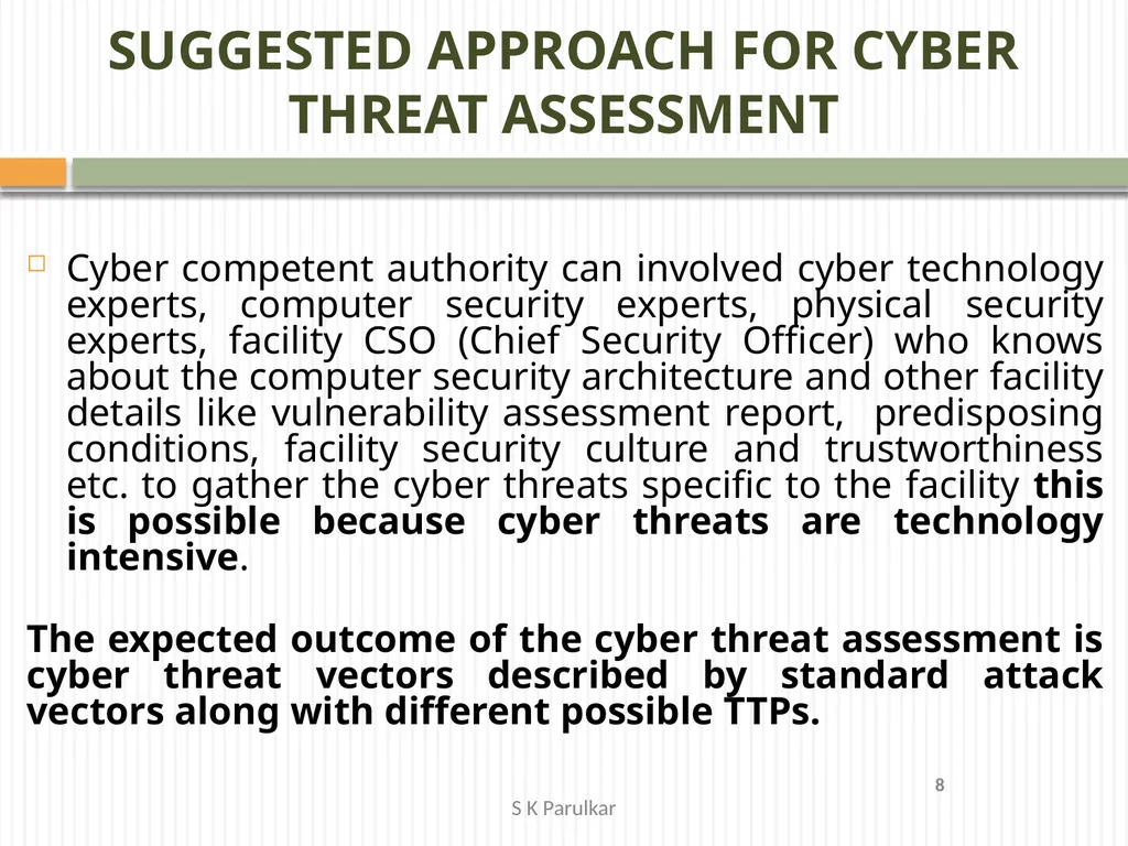 Methodologies and approaches useful for Cyber - slide 8 of 17