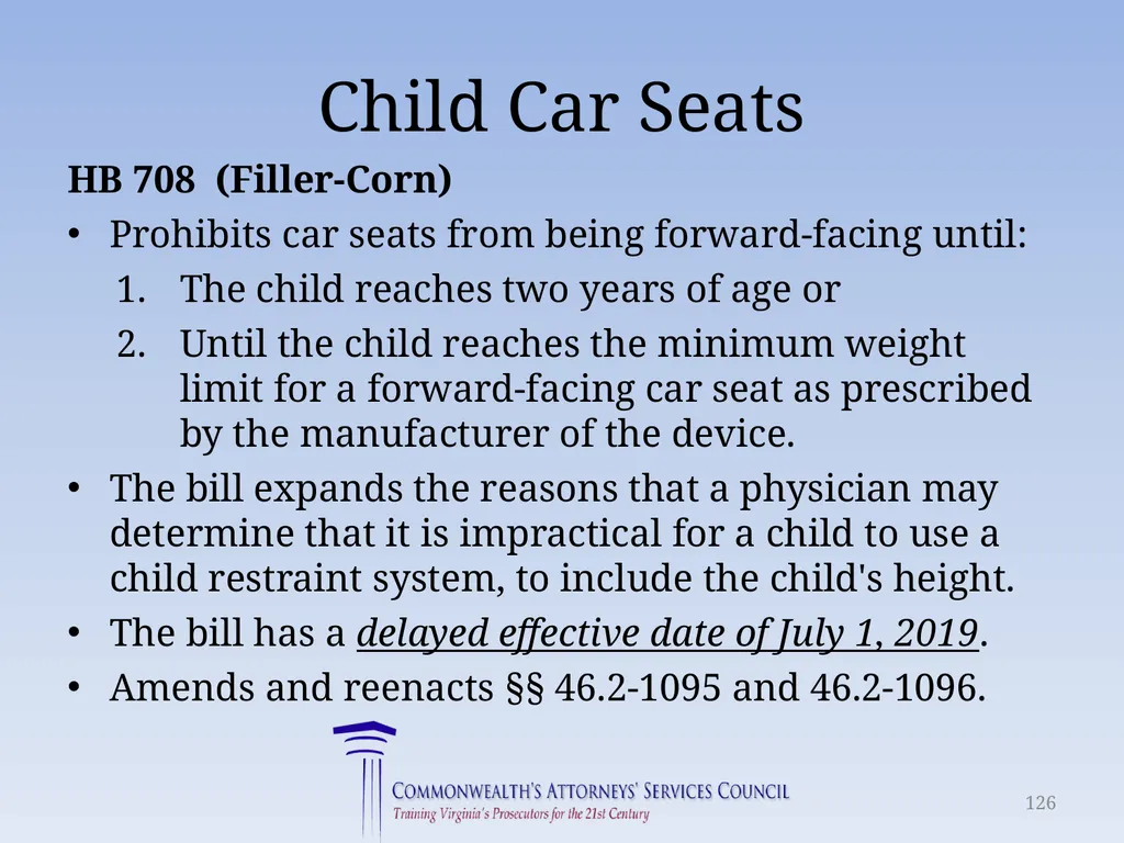 Virginia Legislative Update 2018 for Law - slide 126 of 152