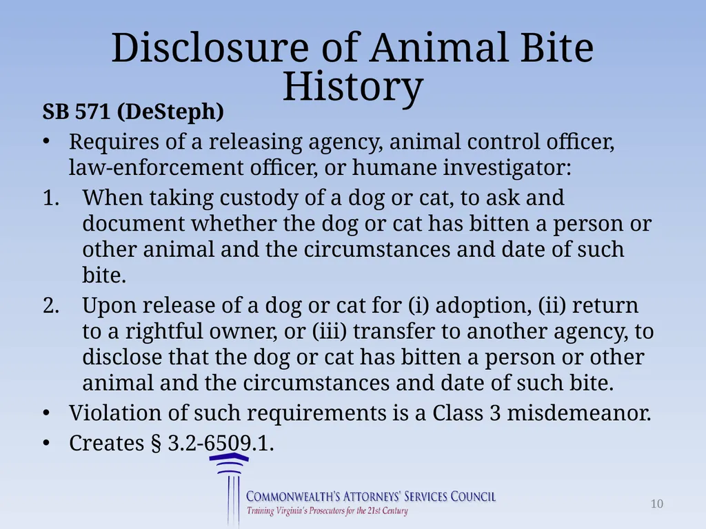 Virginia Legislative Update 2018 for Law - slide 10 of 152