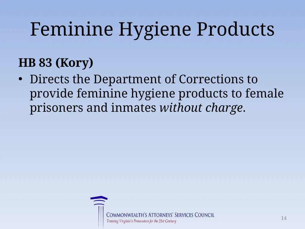 Virginia Legislative Update 2018 for Law - slide 14 of 152