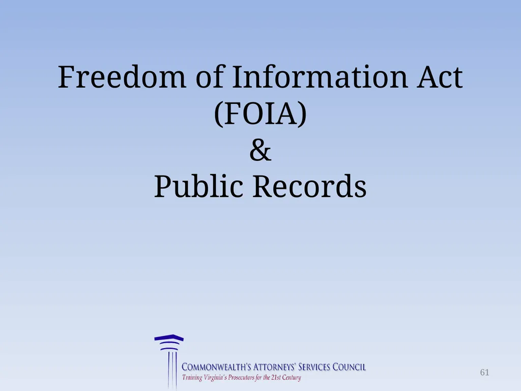Virginia Legislative Update 2018 for Law - slide 61 of 152