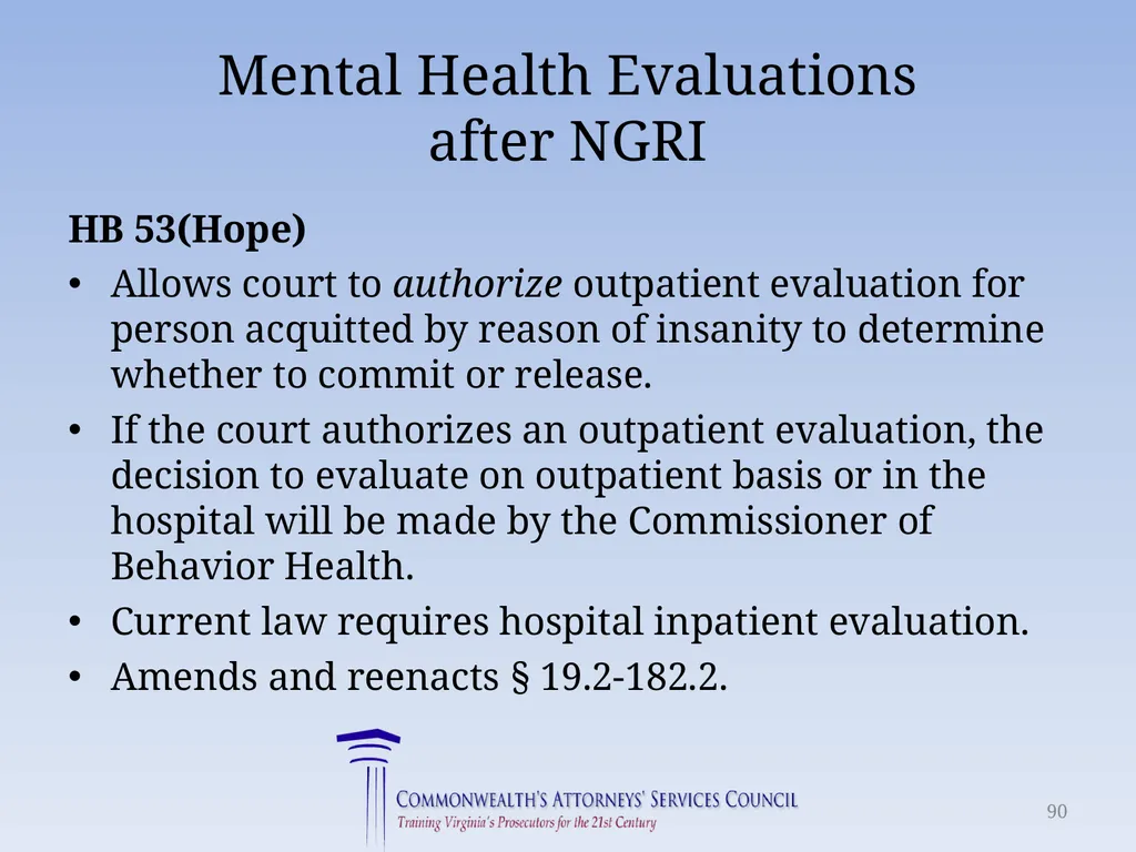 Virginia Legislative Update 2018 for Law - slide 90 of 152