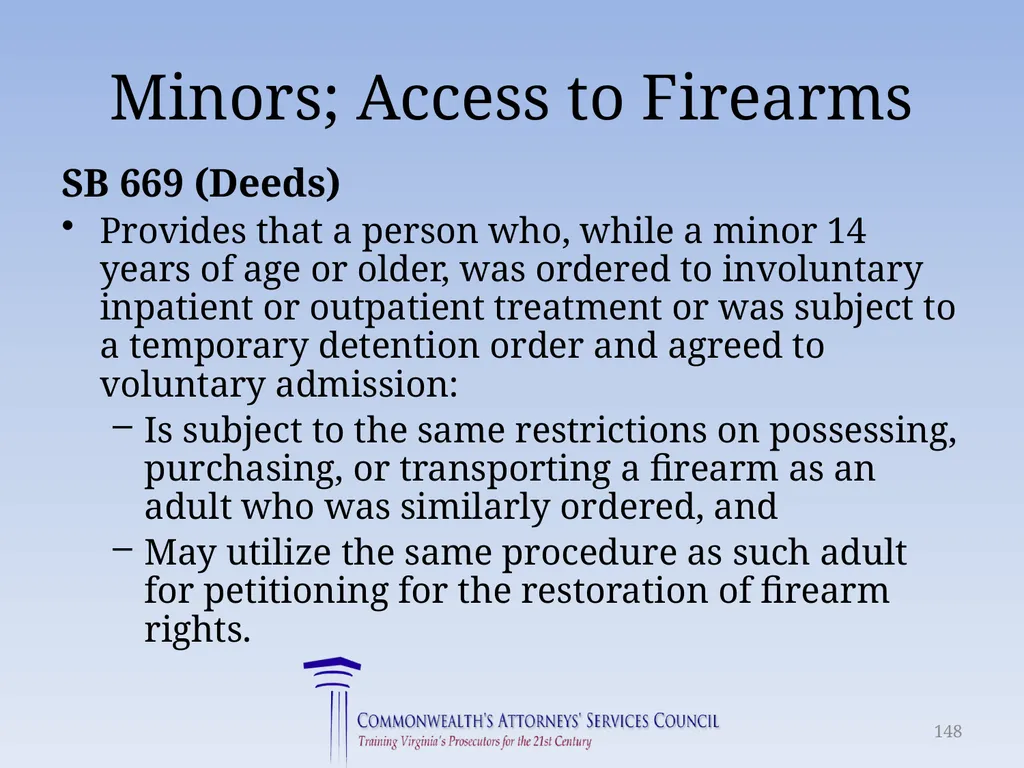Virginia Legislative Update 2018 for Law - slide 148 of 152