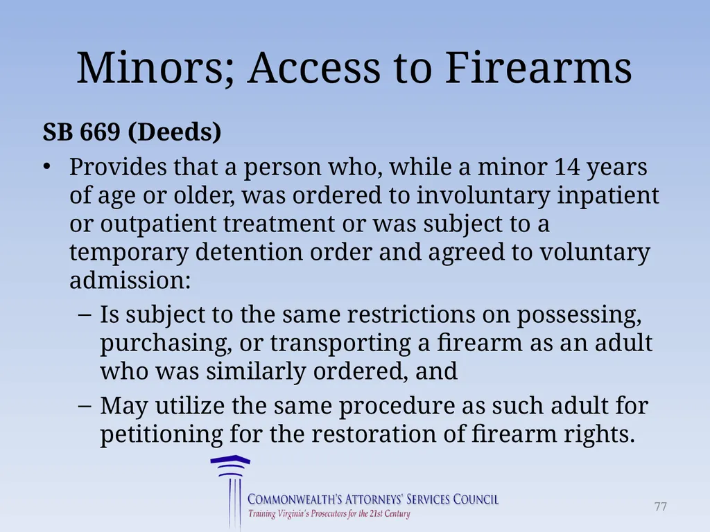 Virginia Legislative Update 2018 for Law - slide 77 of 152