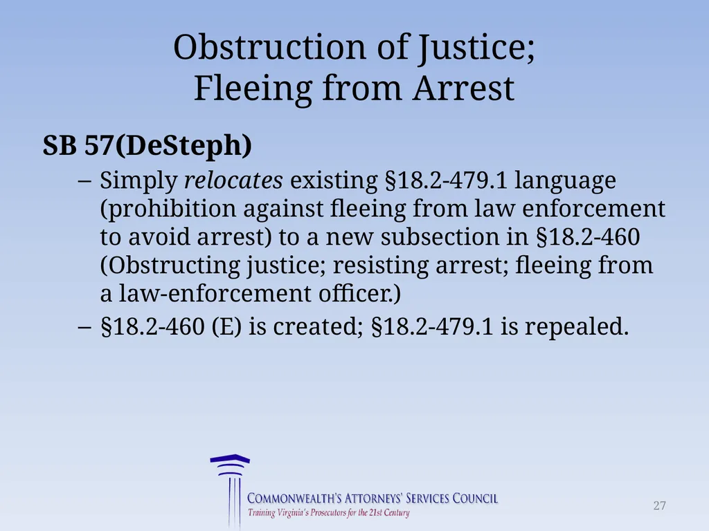 Virginia Legislative Update 2018 for Law - slide 27 of 152
