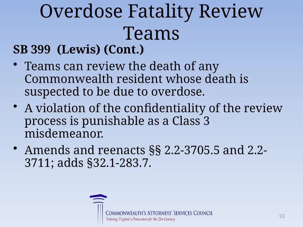 Virginia Legislative Update 2018 for Law - slide 55 of 152
