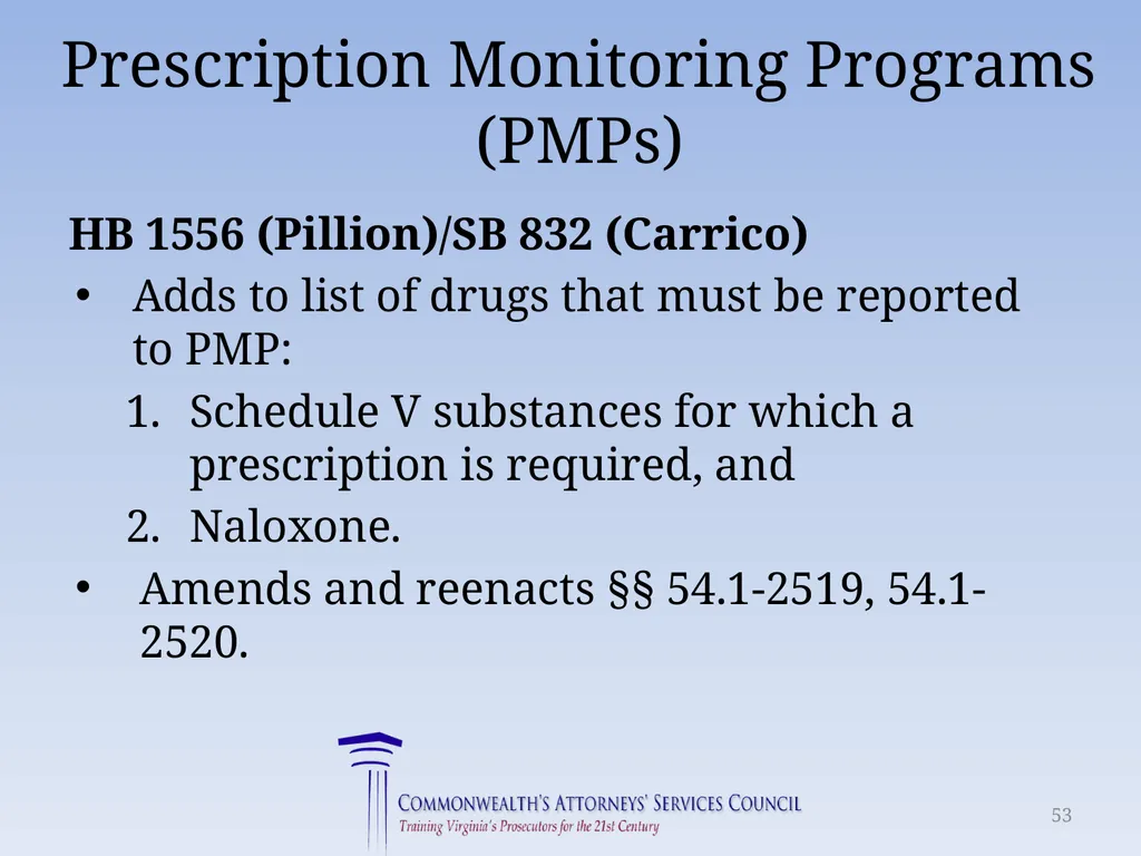 Virginia Legislative Update 2018 for Law - slide 53 of 152