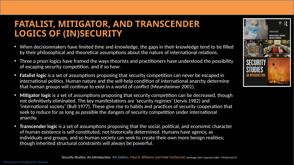 9. Uncertainty Uncertainty means ‘not determined’, - slide 7 of 12