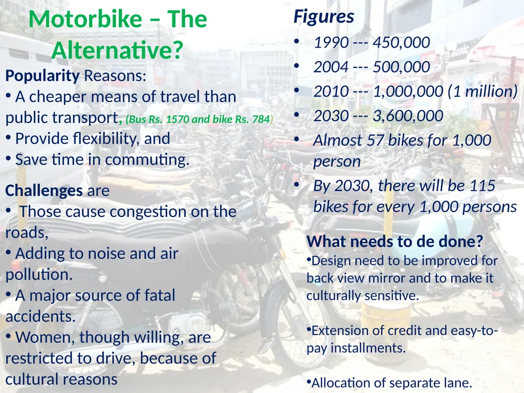 Karachi’s Transport Issues More Questions Than - slide 21 of 24