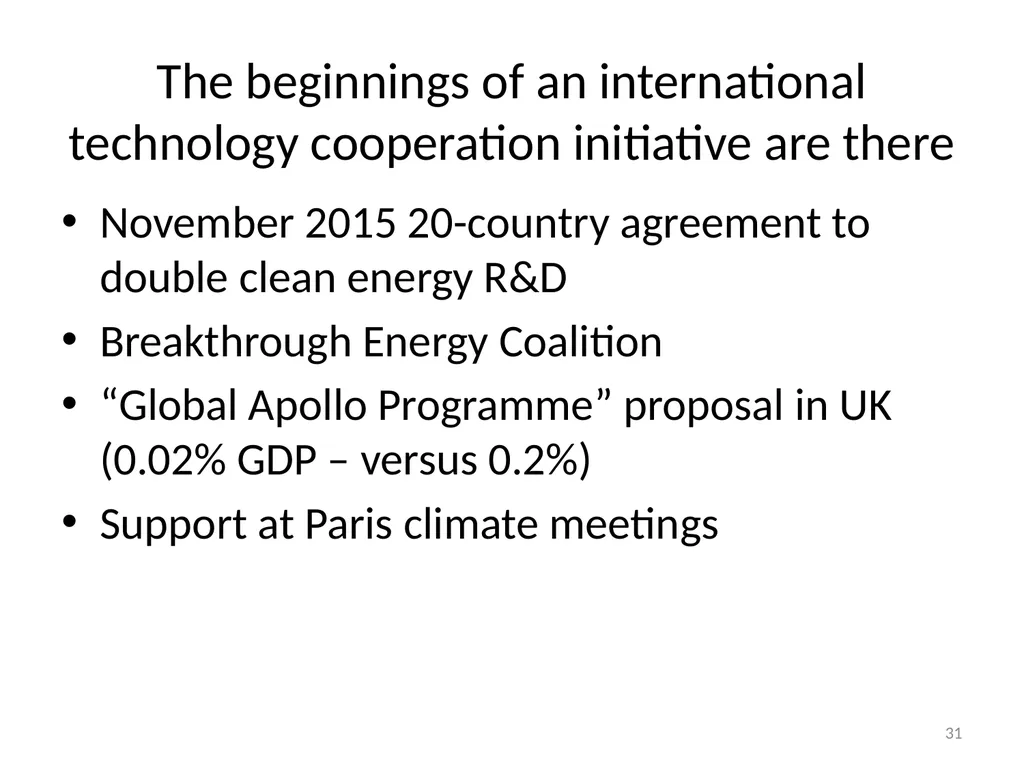 We Need Energy Technology Breakthroughs to - slide 31 of 48