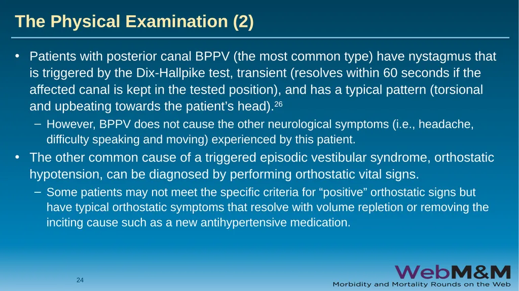 Spotlight Neurological Red Flags: A Missed Stroke - slide 24 of 56
