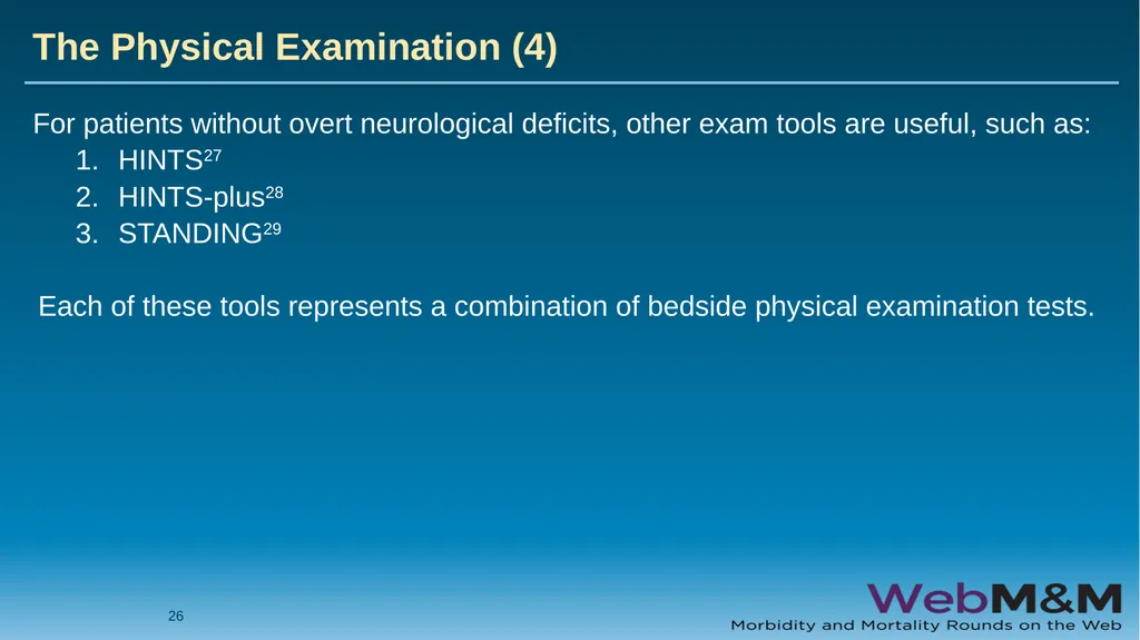 Spotlight Neurological Red Flags: A Missed Stroke - slide 26 of 56