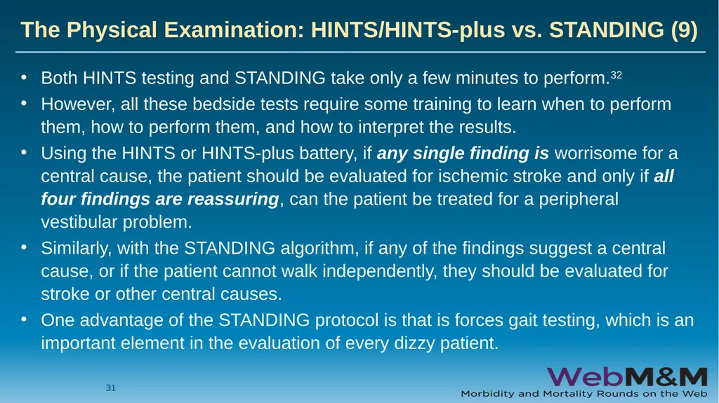 Spotlight Neurological Red Flags: A Missed Stroke - slide 31 of 56