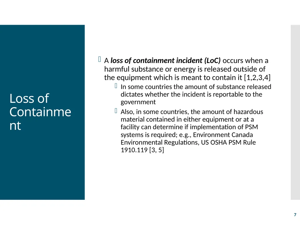 Process Safety Management Valerie Orr Shazad - slide 7 of 34