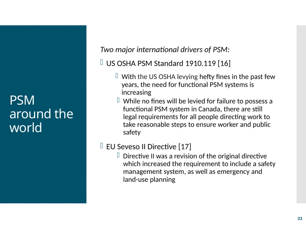 Process Safety Management Valerie Orr Shazad - slide 33 of 34