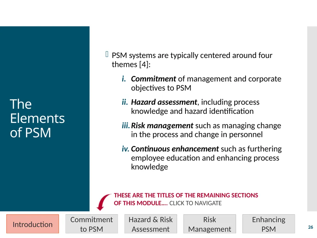 Process Safety Management Valerie Orr Shazad - slide 26 of 34