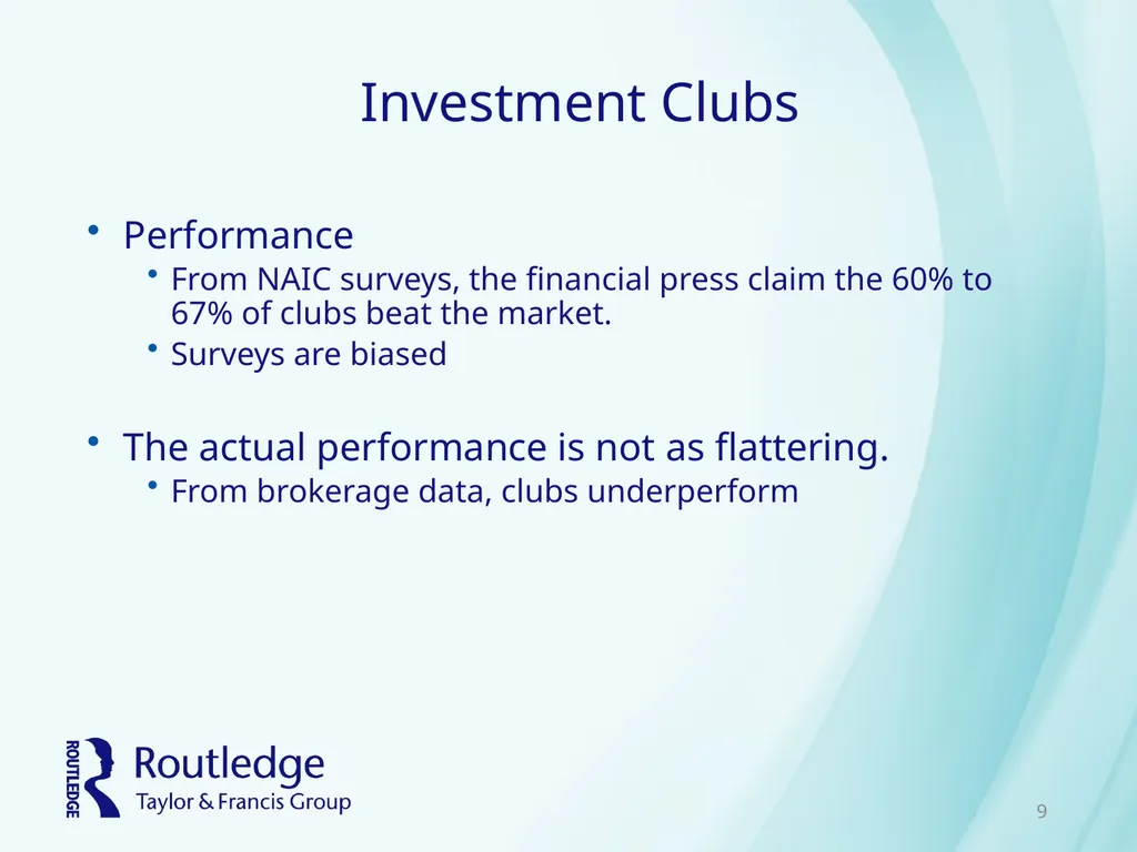 Chapter 9 Social Interaction and Investing - slide 9 of 23