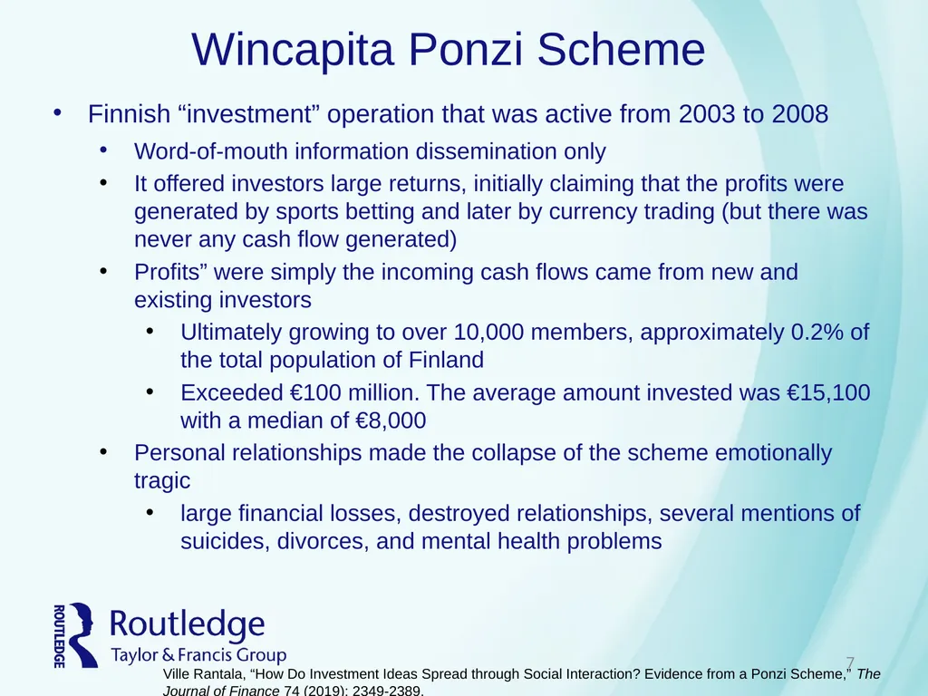 Chapter 9 Social Interaction and Investing - slide 7 of 23