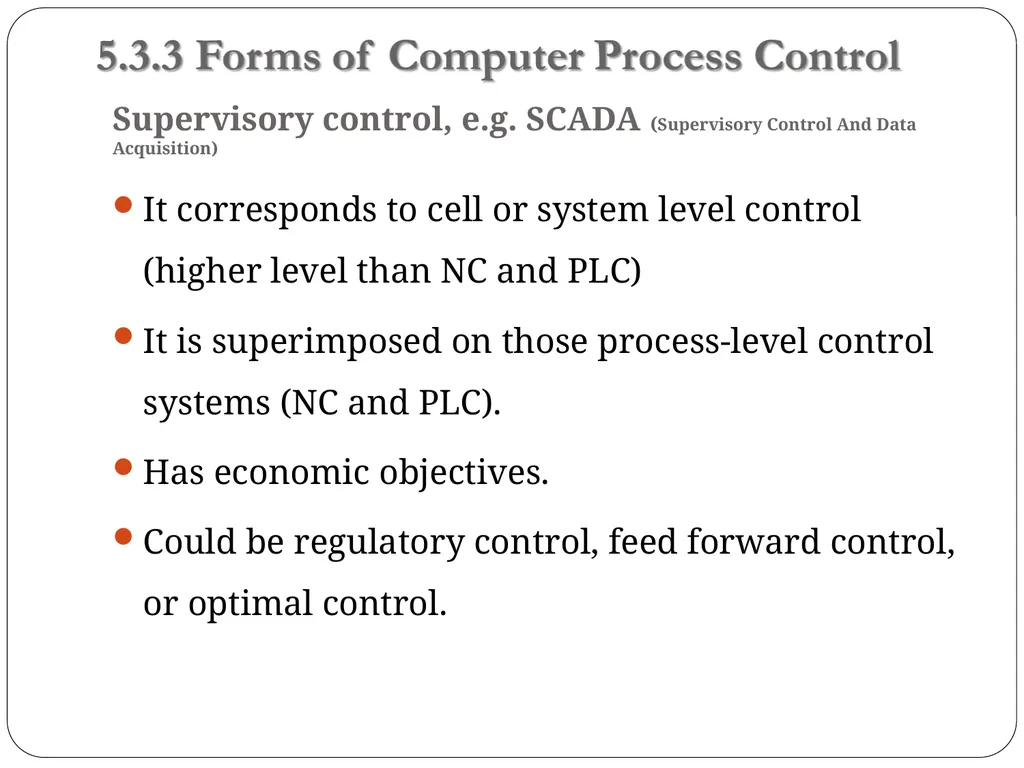 Chapter 5 Industrial Control Systems Dr. Osama - slide 42 of 52