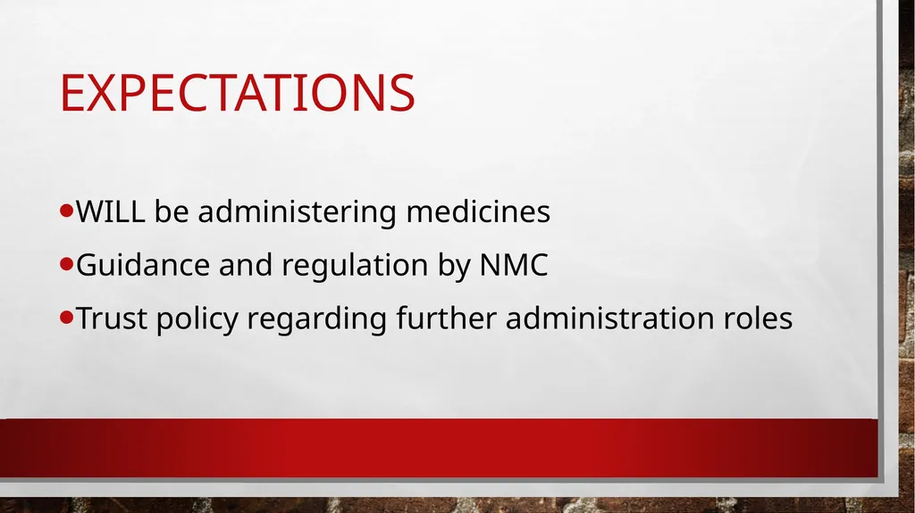 Medicines Management & The Nursing Associate Dr - slide 7 of 17