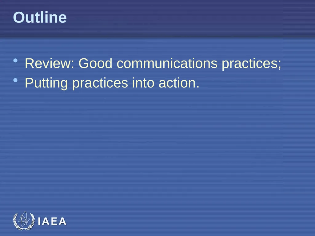 EPR-Public Communications L-011 Good Practices for - slide 3 of 20