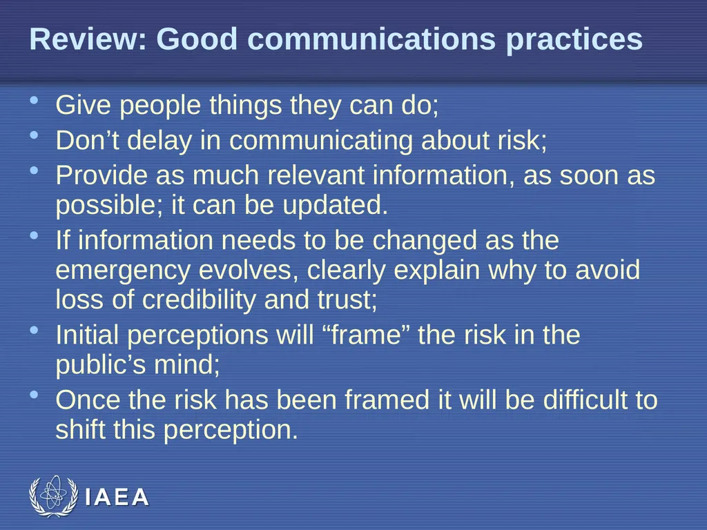 EPR-Public Communications L-011 Good Practices for - slide 4 of 20