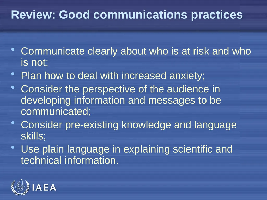 EPR-Public Communications L-011 Good Practices for - slide 5 of 20