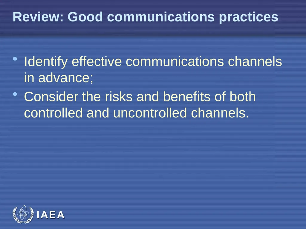 EPR-Public Communications L-011 Good Practices for - slide 7 of 20