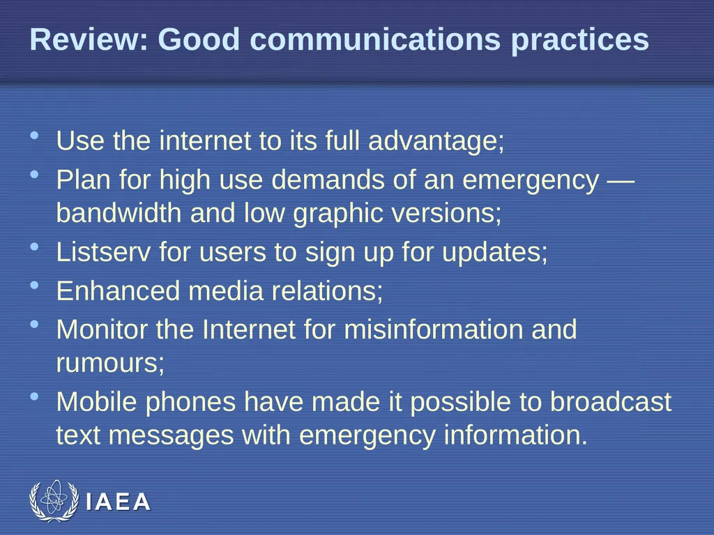 EPR-Public Communications L-011 Good Practices for - slide 8 of 20