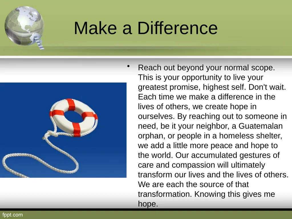 8 Ways to Increase Hope Some helpful techniques By - slide 11 of 11