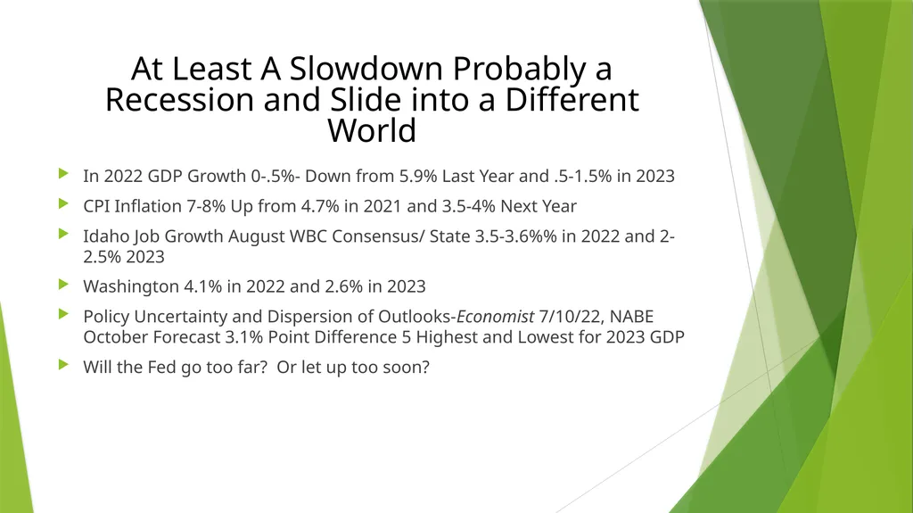 Shocks, Mistakes and Replays INP October 13, 2022 - slide 24 of 26