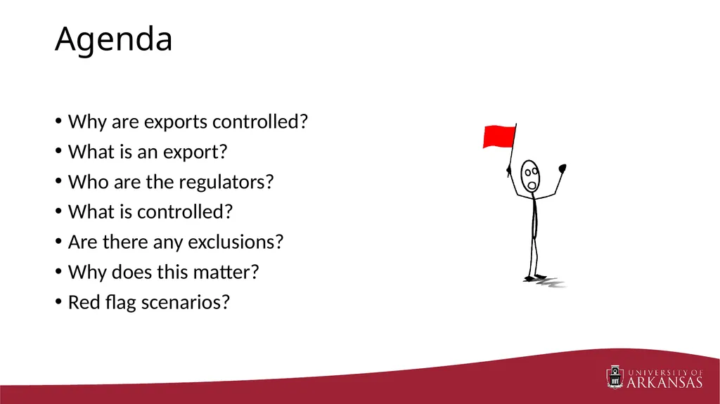 Export Control Considerations March 9, 2016 RAP - slide 2 of 28