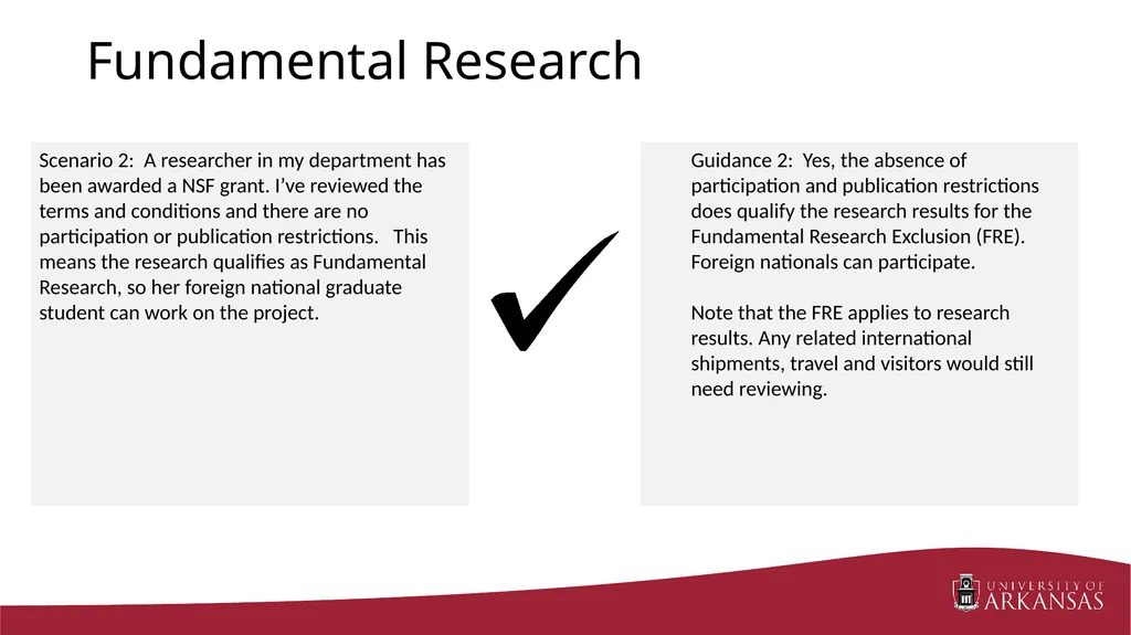 Export Control Considerations March 9, 2016 RAP - slide 20 of 28