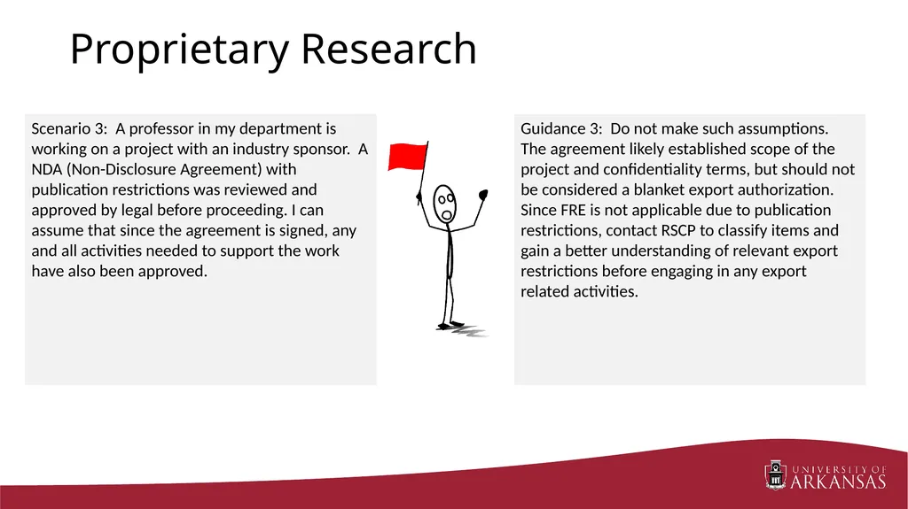 Export Control Considerations March 9, 2016 RAP - slide 21 of 28