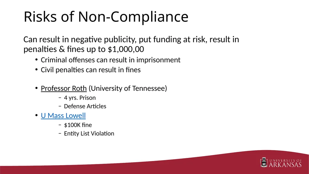 Export Control Considerations March 9, 2016 RAP - slide 16 of 28